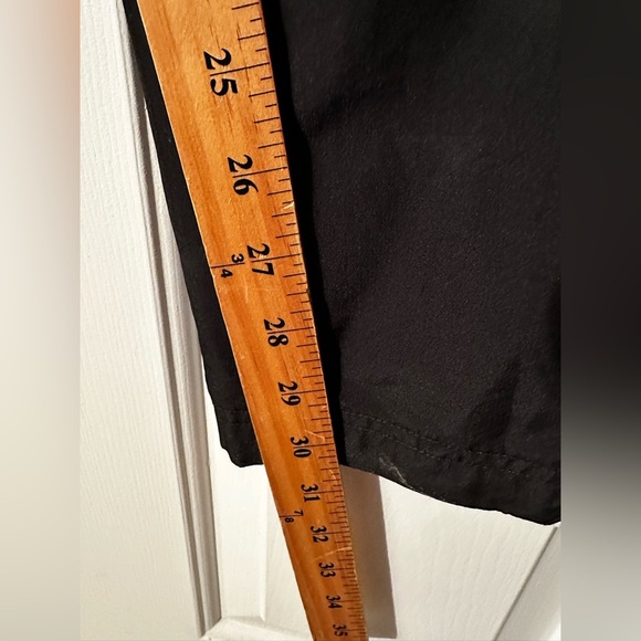 ADIDAS Retro 2010 Men’s Black Large Ankle Zip Windbreaker Pants Three Stripes - Picture 6 of 16